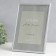 Photo frame Plastic "Decoline" 21x29.7 cm, (A4) silver