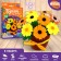 Set for creativity. Bouquet of felt in a pot "Sunflower"