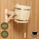 Pouring device, 15 l, "Russian fun", linden, plastic insert ft