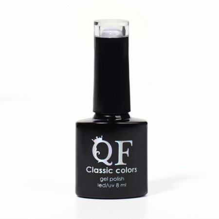 Gel nail polish, Classic Colors, 3 phase, 8ml, Led/UV, light gray color (73)-7