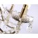 Suspicious classic chandelier with crystal Ambrella Light, Classic, TR4950, 8HE14, Bronze Color