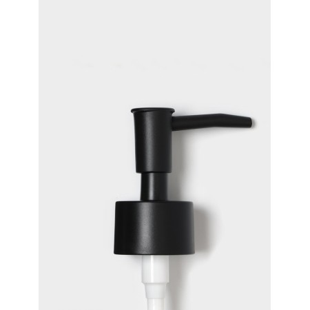 Pump for dispenser, plastic, thread 28 mm, black color
