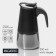Coffee machine geyser Magistro Classic Black, 6 cups, 300 ml, black color