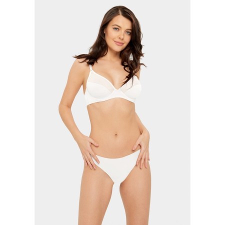 Women's bra lotus, size 80d, white color-1