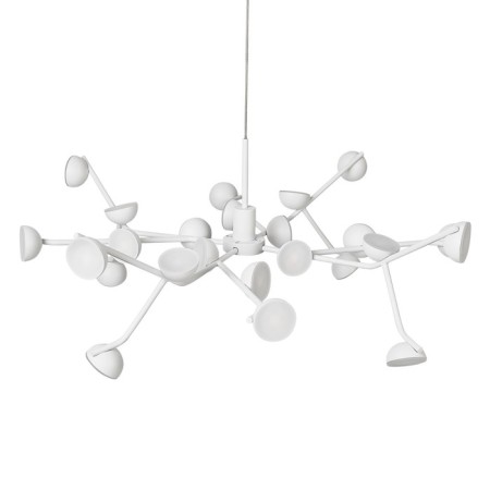 Suspended chandelier Mantra Adn, Led, 3960lm, 3000k, 350 mm, matte white color-1