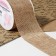 Ribbon from jute "Classic", 60 mm, 4.5 ± 0.5 m, beige color