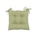 Pillow for shakespeare chair, size 40x40 cm, green color