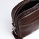 Men's bag over the shoulder, Textura, artificial leather, brown color