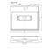 Sink uperwood tanos quartz 50 cm, block quartz, with a decorative lining