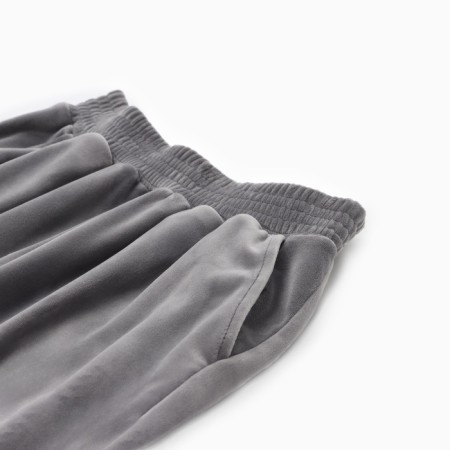 Women's costume (sweatshirt and trousers) KAFTAN PLUSHY p. 52-54, gray-9