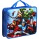 Plastic folder with A4 handles, on lightning, 75x330x260 mm, Avengers