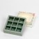 Box for 9 sweets with a shell "Rose" with a window, 14.5 x 14.5 x 3.5 cm