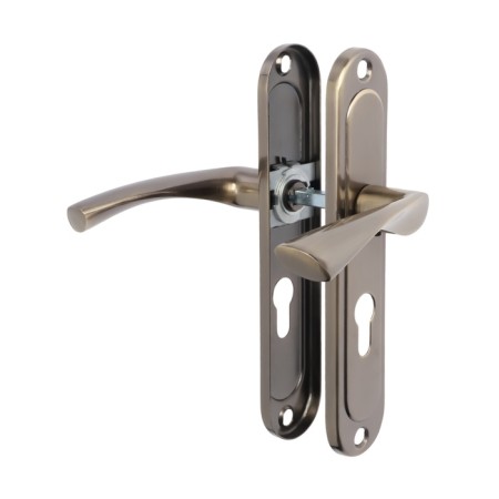 Lockland 001 strap handles, m/o 55 mm, bronze color-2