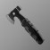 Multitula with an ax, blue