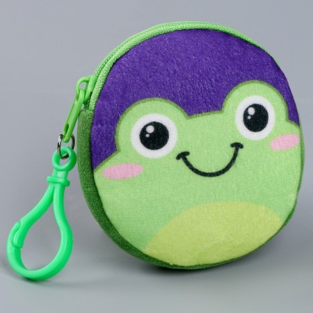 Kids' wallet "animals", plush, color mix-3