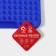 Antijir mat, silicone, 28 × 21 cm, blue color