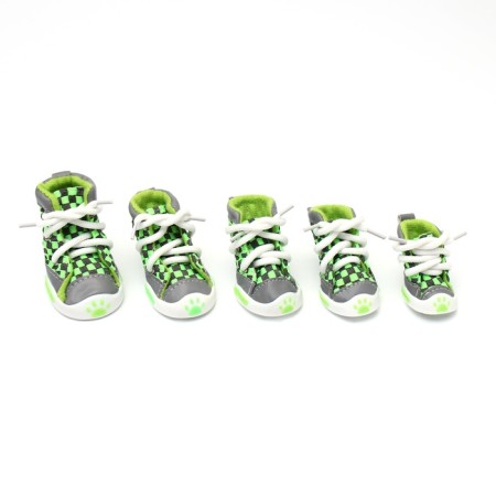 Bendy boots, set 4 pcs, 4 size (5.3 x 4 cm), gray-green-3