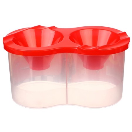 A glass - impotion, double, wheelbarrows-1