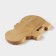 Wooden ADELICA BURINE "Hippo", 19.5 × 12.5 × 1.8 cm, birch