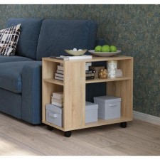Bruno coffee table on wheels, 700x350x600, sonoma oak