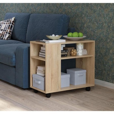 Bruno coffee table on wheels, 700x350x600, sonoma oak