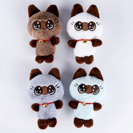 Soft toy "cat", 13 cm, color mix-3