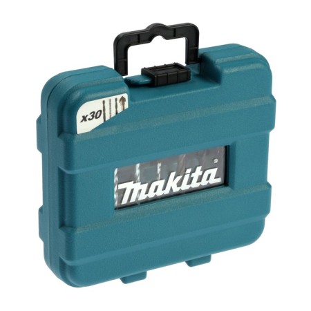 Set of drill and bit Makita Square D-47204, wood drill/brick/metal, bits, 30 pcs.-2