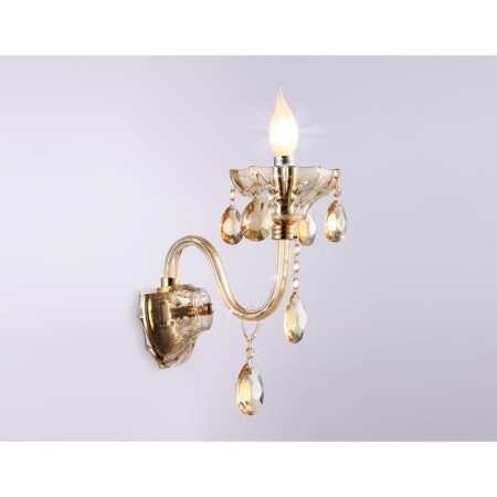 Wall classic lamp with crystal Ambrella Light, Classic, TR4912, 1HE14, Color Gold-2