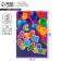 Congratulatory card "Happy Birthday", balls, 12 × 18 cm