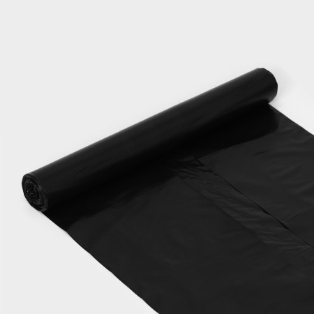 Dilan's garbage bags "Extra", 80 l, 65 × 85 cm, 35 μm, PVD, 10 pcs, black color, mix-3