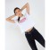Shorted T -shirt "Marvel" Avengers, white color