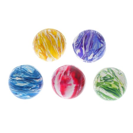 Rubber ball "overflows", 4.5 cm, mix colors-2