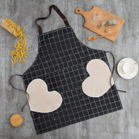 Apron of the Dolyana with pockets in a cage cent, 70*65 cm, 100% p/e
