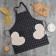 Apron of the Dolyana with pockets in a cage cent, 70*65 cm, 100% p/e
