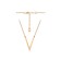 Victory necklace, gilding, 45 cm