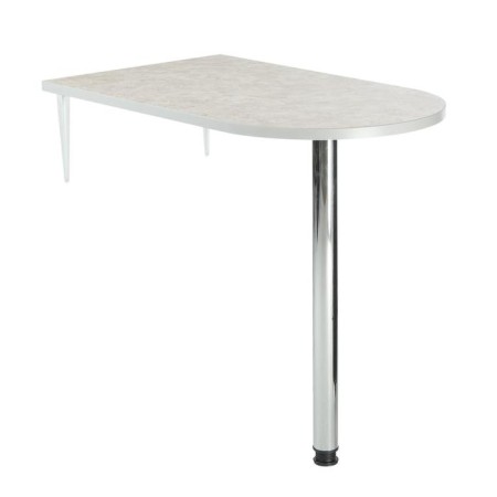 Bar countertop with a support, 1000x580x820 mm, Malaga