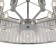 Suspended lamp Maytoni Mod094PL-08CH, 8CHE14, 60W, 60x60x89.5 cm, chromium color