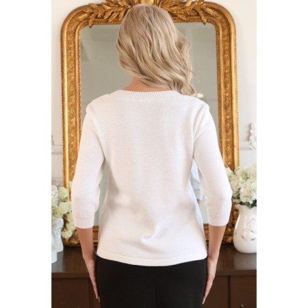 Female pulver, size 50, white color-9