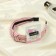 Hair rim "Wendy" 3 cm, pink-white