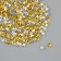 Decor for creativity Metal "Stars" gold set 300 pcs 0.6x0.6 cm