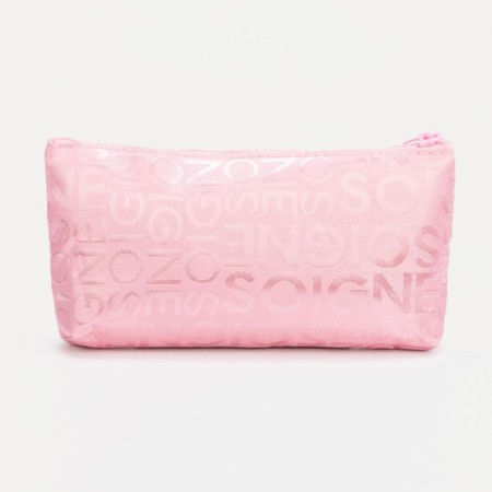 Cosmetic bag, lightning department, pink color-1