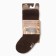 Children's socks with yak down, chocolate color, size 4 (4-5 years)