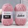 Yarn "Dolce" 100% micropoliester 120m/100g (769 rose)