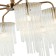 Suspended chandelier Imposio 6xe14 40w, size 80x80x61-150 cm, bronze color