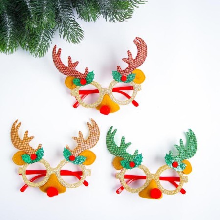 Carnival glasses "Deer", Mix colors-1