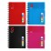 Notepad on the crest A6, 100 sheets, line, plastic cover, with dividers, classic, mix