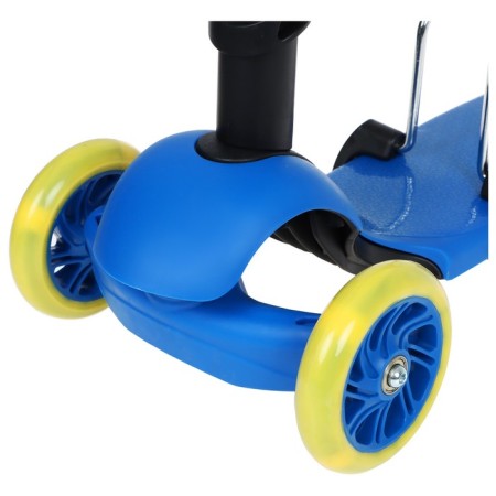Scot 2 in 1 Graffiti, with a basket, Pu Pu 120/75 mm, Blue color-3