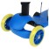 Scot 2 in 1 Graffiti, with a basket, Pu Pu 120/75 mm, Blue color