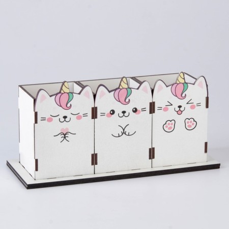 Organizer for the Office "Kotik" 6.5 x 10.8 cm-3