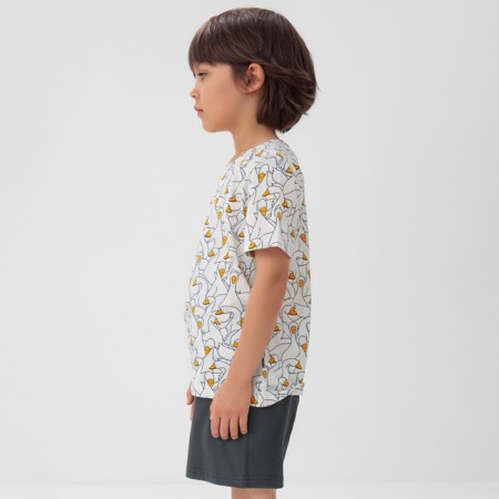 Pajama nursery (T-shirt and shorts) KAFTAN GUSSI, pr34 (122-128)-2